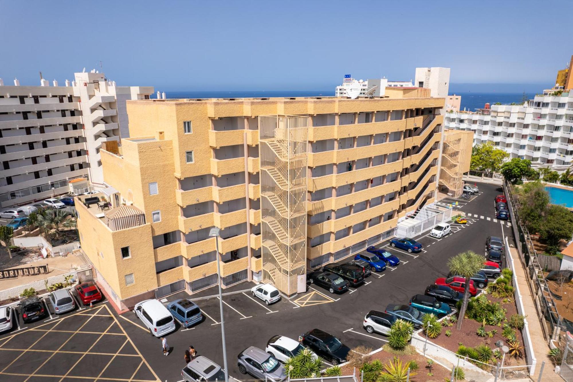 פלאייה דה לאס אמריקס Apartamentos Borinquen מראה חיצוני תמונה