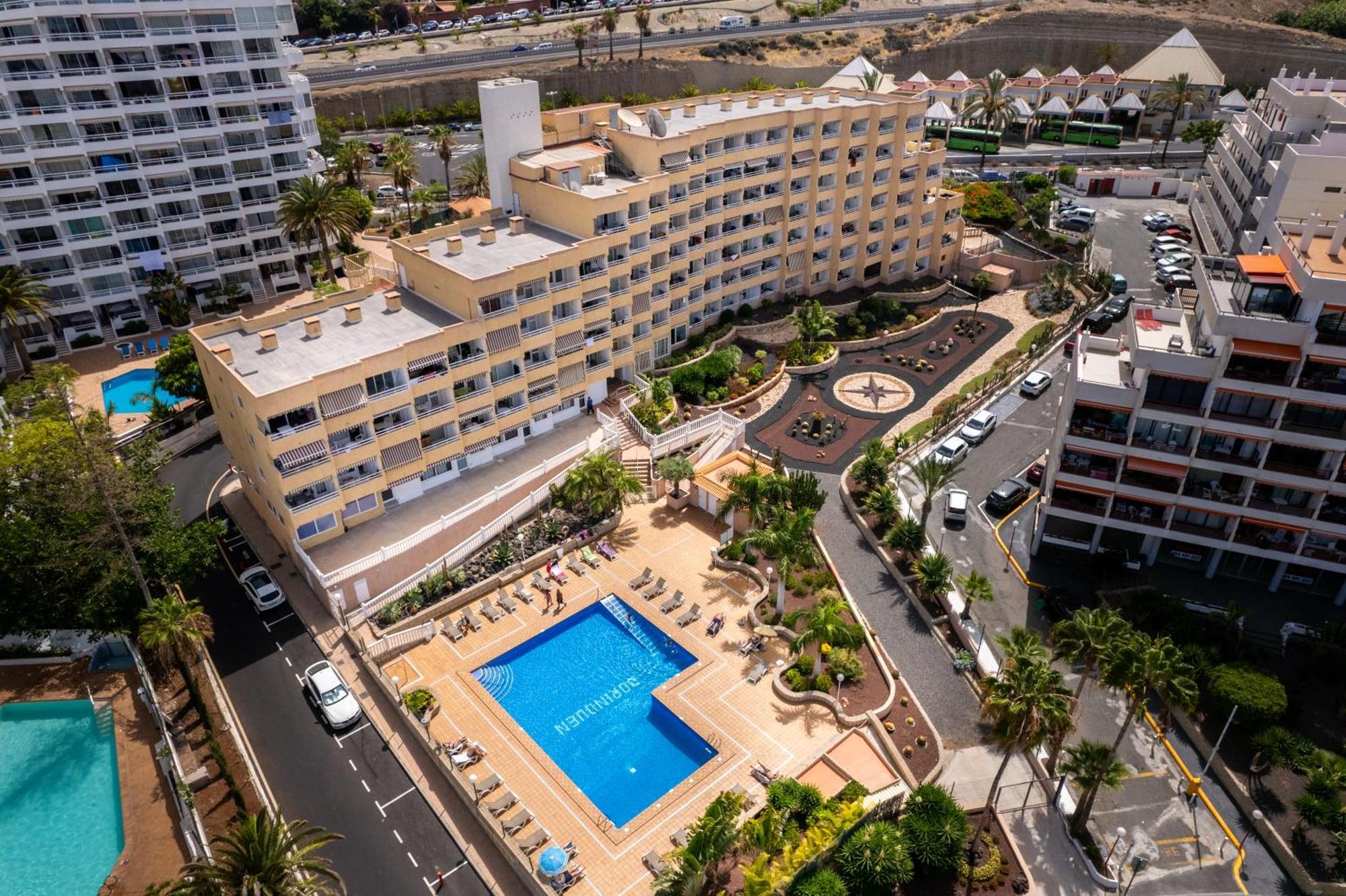 פלאייה דה לאס אמריקס Apartamentos Borinquen מראה חיצוני תמונה